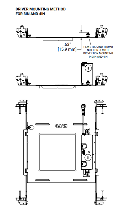 Halo 3inch ML Flex New Construction Round Mounting Frames