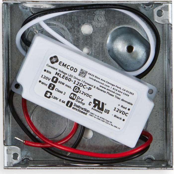 Fuente de alimentación electrónica EMCOD MLE96-24DC-P de 96 W y 24 V, con regulación por triac