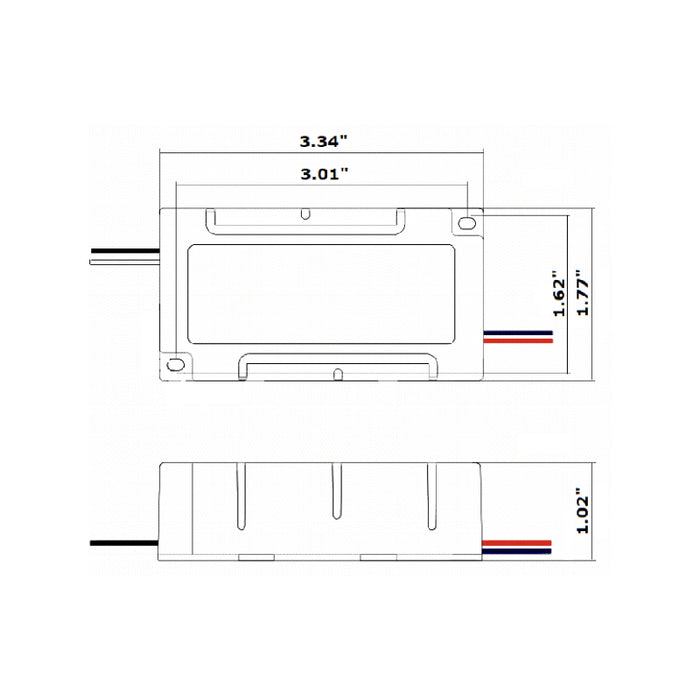 Fuente de alimentación electrónica EMCOD MLE96-24DC-P de 96 W y 24 V, con regulación por triac