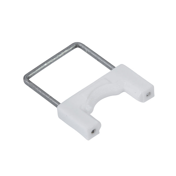 Grapas metálicas aisladas Gardner Bender MPS-2100 de 10 mm (3/8"), diseñadas para usar con grapadoras Cable Boss, paquete de 200