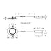 Nora NCSC-R4W2TW 4" Contractor Series Can-less LED Wafer Downlight with Regressed Baffle, 5 CCT Selectable (12-Pack)