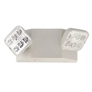 2W / 200lm Dual Head LED Emergency Light with Remote Capability, White