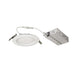 Mora NEFLINTW-R4MPW 4" FLIN Round Can-less Wafer LED Downlight, 5CCT Selectable, 120V