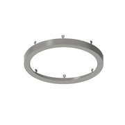 Nora NELO-8R 8" Decorative Metal Ring for NELO-8RTW - Brushed Nickel