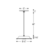 Nora NELOCAC-16PK Pendant Kit for 16" ELO