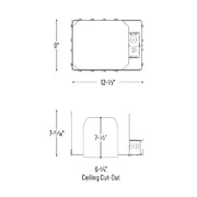Nora NFBIC-6LMRATA 6" LED Dedicated IC Air-Tight Fire Rated Housing