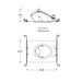 Nora NHIC-928LMRAT 6" Super Sloped IC Air-Tight LED Dedicated Housing, 120/277V