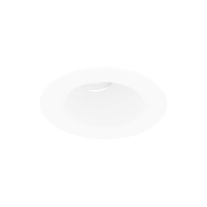 Nora NPR-4RSLA 4" Pearl 10W LED Round Adjustable Slot Retrofit, 1050 Lumens, 120V - Matte Powder White