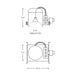 Nora NL-601Q 6" Non-IC Air-Tight Low Voltage New Construction Housing, 120V Magnetic, 50W