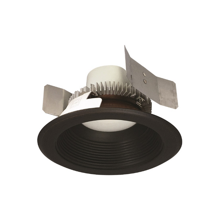 Nora NLCBC2-552 5" Cobalt Click 10W LED Round Retrofit Baffle, 750 Lumens, 120-277V - Bronze/Bronze