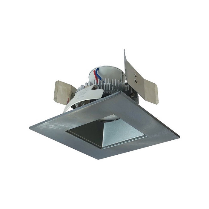 Nora NLCBC2-556 5" Cobalt Click 13.5W LED Square Retrofit Reflector with Square Aperture, 5CCT Selectable, 1000 Lumens, 120V - Natural Metal