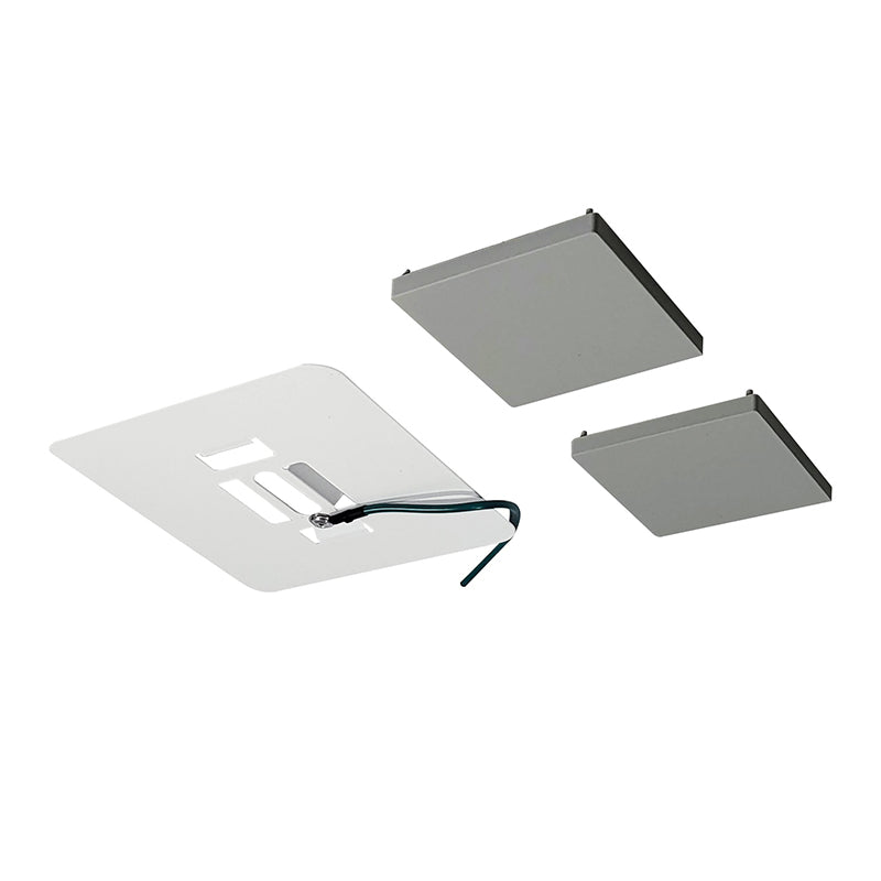 Nora NLIN-JBC Surface Mount Kit for L-Line LED Direct - Aluminum End Caps