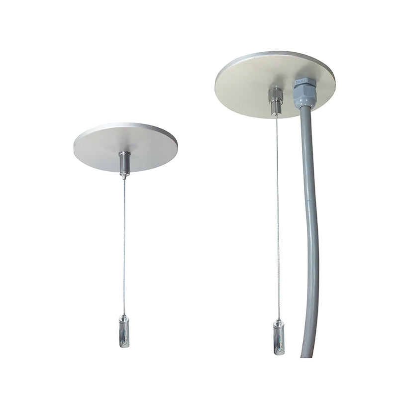 Nora NLIN-PCC Pendant & Power Mounting Kit for L-Line LED Direct - Aluminum