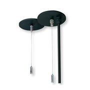 Nora NLIN-PCC Pendant & Power Mounting Kit for L-Line LED Direct - Black