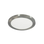 Nora NLOCAC-8R 8" Decorative Metal Ring for ELO+ - Brushed Nickel