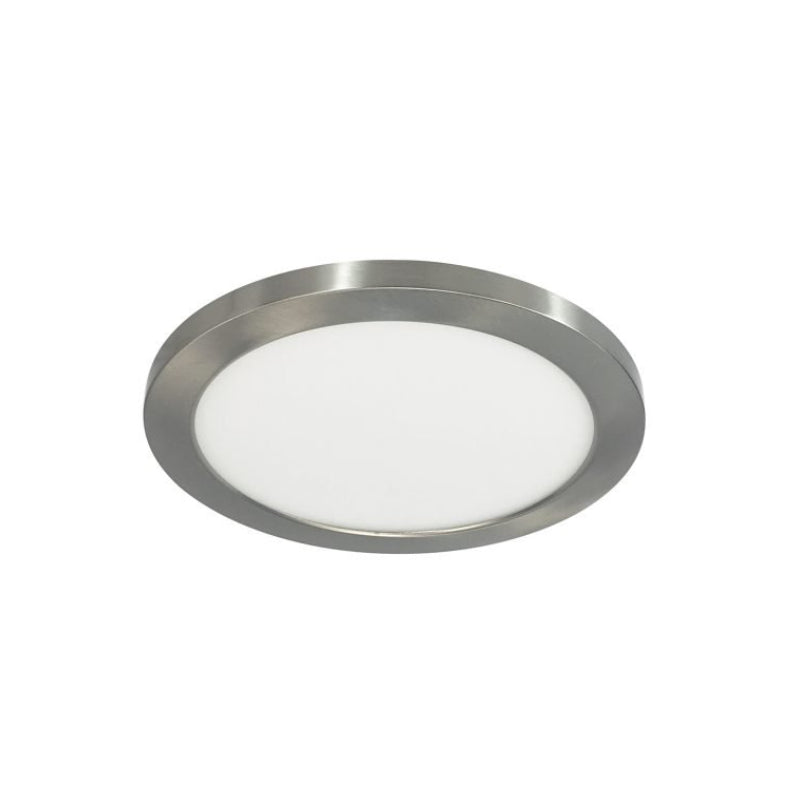 Nora NLOCAC-8R 8" Decorative Metal Ring for ELO+ - Brushed Nickel