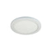 Nora NLOCAC-6R 6" Decorative Metal Ring for ELO+ - Matte Powder White