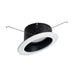Nora NLRS-611 6" Sloped LED Retrofit Reflector, 5CCT Selectable - Black/White