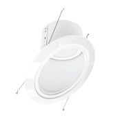 Nora NLRS-6S11 6" Super Slope LED Retrofit Reflector - White/White