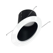 Nora NLRS-6S12 6" Super Slope LED Retrofit Baffle - Black/White