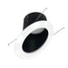 Nora NLRS-6S12 6" Super Slope LED Retrofit Baffle - Black/White