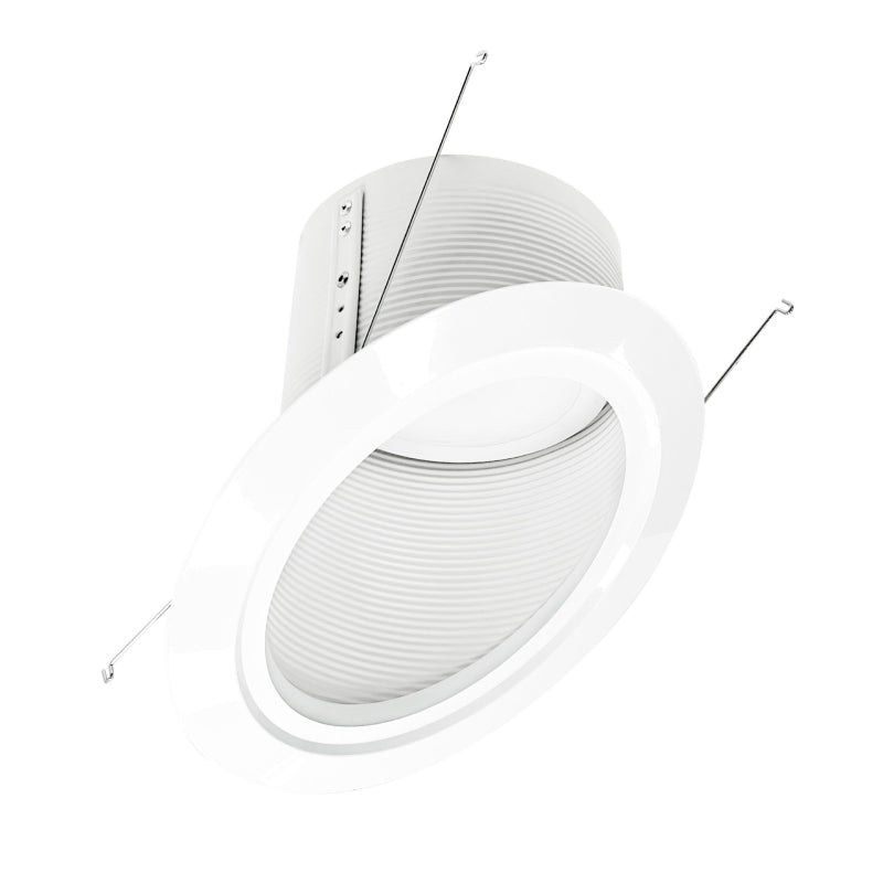 Nora NLRS-6S12 6" Super Slope LED Retrofit Baffle - White/White