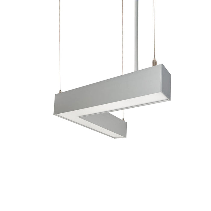 Nora NLUD-L334 "L" Shaped L-Line LED Indirect/Direct Linear, 3CCT Selectable, 120-347V
