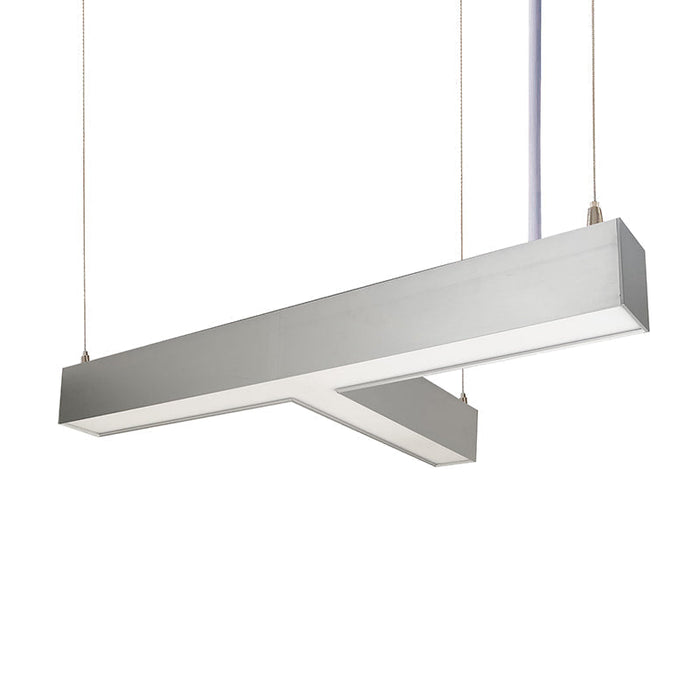 Nora NLUD-T334 "T" Shaped L-Line LED Indirect/Direct Linear, 3CCT Selectable, 120-347V