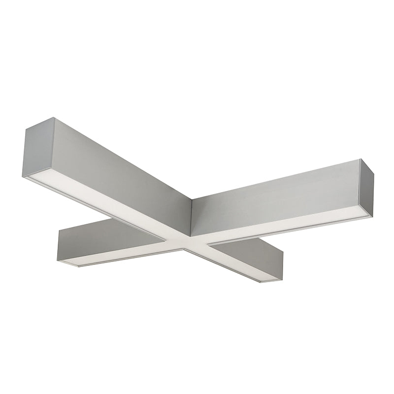 Nora NLUD-X334 "X" Shaped L-Line LED Indirect/Direct Linear, 3CCT Selectable, 120-347V