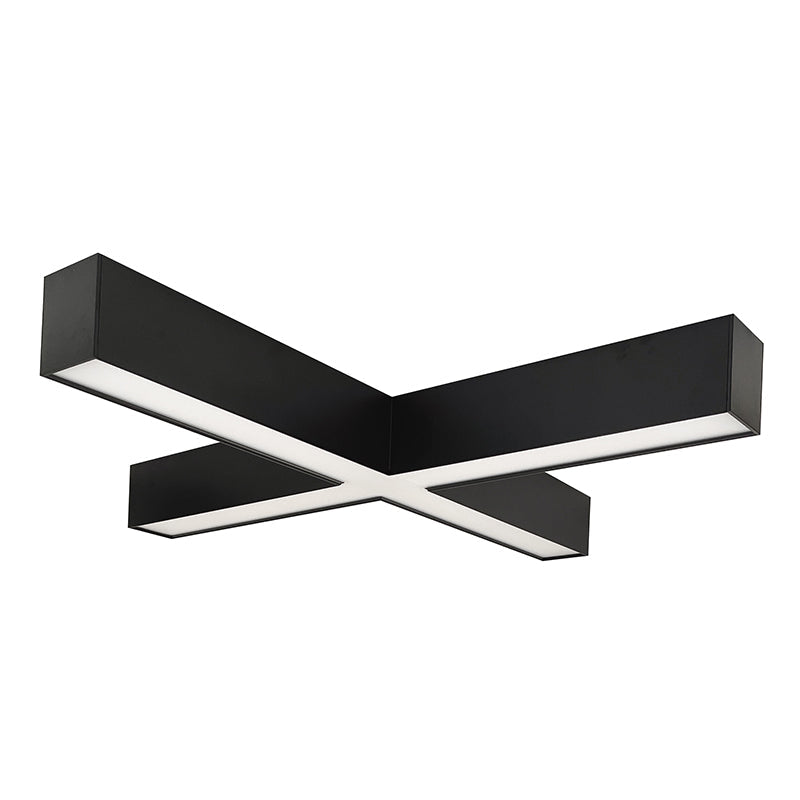 Nora NLUD-X334 "X" Shaped L-Line LED Indirect/Direct Linear, 3CCT Selectable, 120-347V