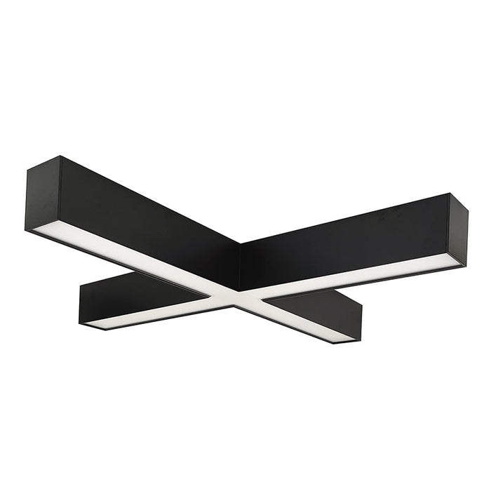 Nora NLUD-X334 "X" Shaped L-Line LED Indirect/Direct Linear, 3CCT Selectable, 120-347V