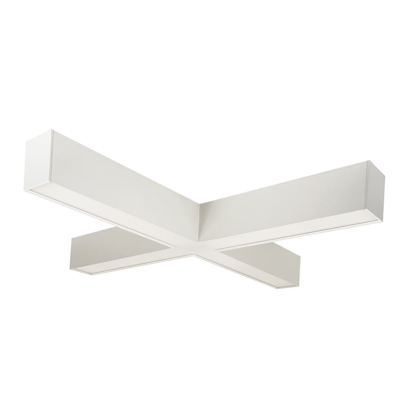 Nora NLUD-X334 "X" Shaped L-Line LED Indirect/Direct Linear, 3CCT Selectable, 120-347V