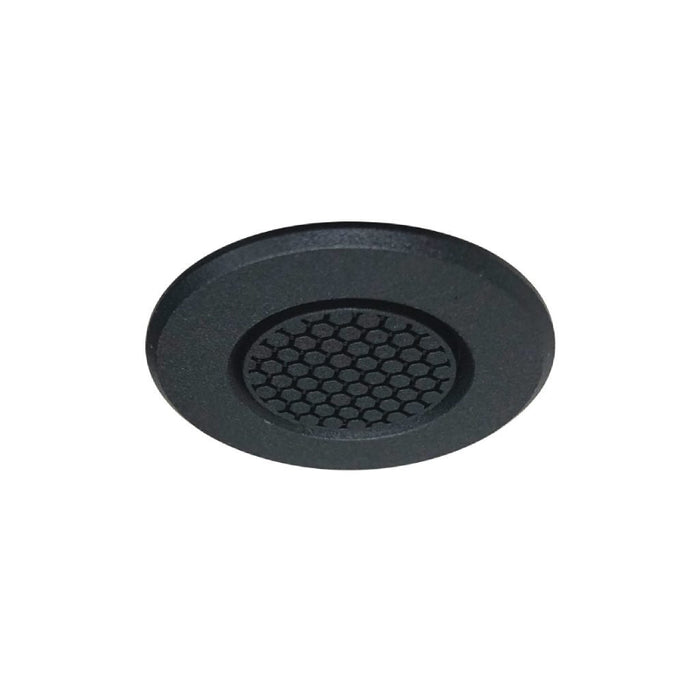 Nora NM1-RAIHEC 1" Round Hexcell Louver Trim for NM1-170 - Black
