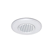 Nora NM1-RAIHEC 1" Round Hexcell Louver Trim for NM1-170 - White