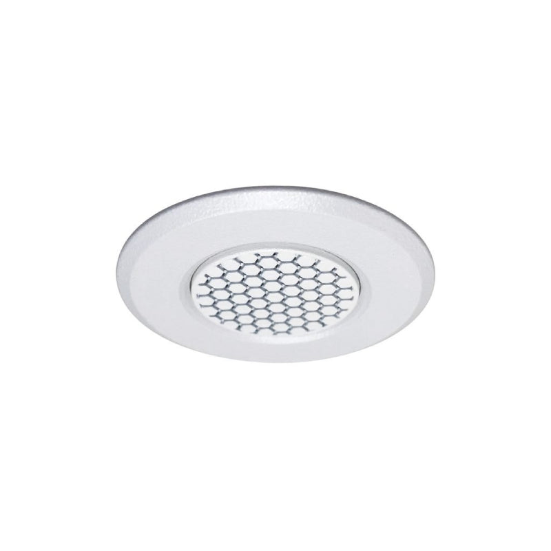 Nora NM1-RAIHEC 1" Round Hexcell Louver Trim for NM1-170 - White