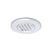 Nora NM1-RLOUV 1" Round Louver Stainless Steel Trim for NM1-170 - White