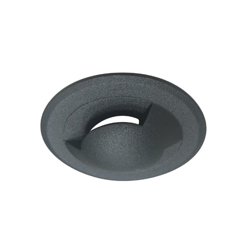 Nora NM1-RSSD 1" Round Indicator Stainless Steel Trim for NM1-170 - Black