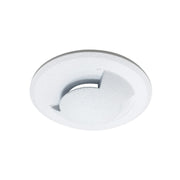 Nora NM1-RSSD 1" Round Indicator Stainless Steel Trim for NM1-170 - Whie