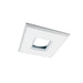 Nora NM1-SSS 1" Square Stainless Steel Trim for NM1-170 - White