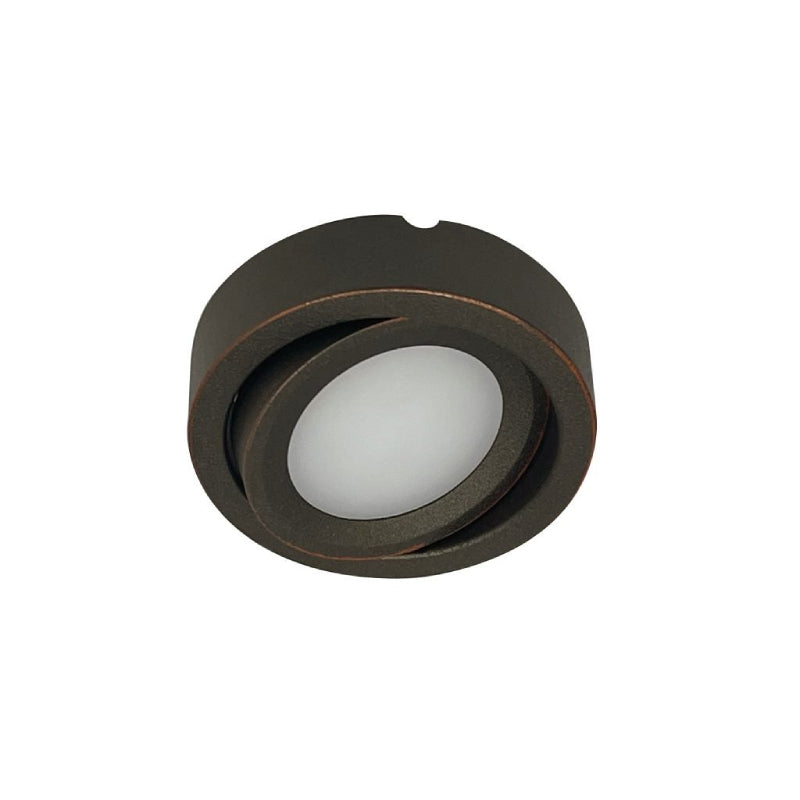 Nora NMP-A 12V Josh Adjustable LED Puck Light - Bronze