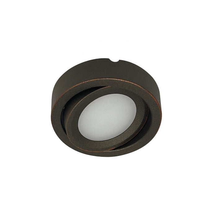 Nora NMP2-A 24V Josh Adjustable LED Puck Light - ronze
