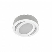 Nora NMP-A 12V Josh Adjustable LED Puck Light - White