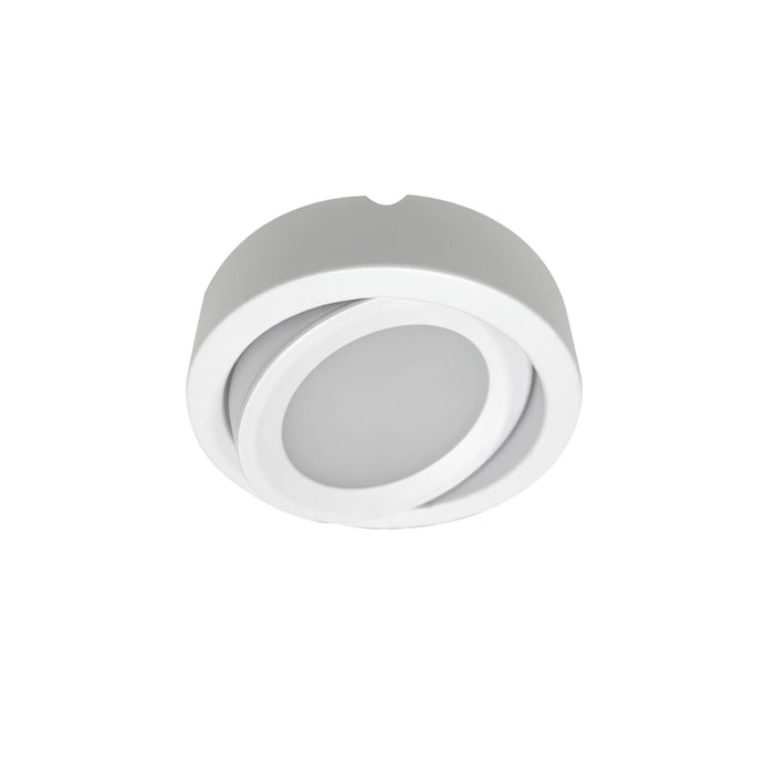 Nora NMP2-A 24V Josh Adjustable LED Puck Light - White