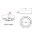 Nora NMP2-A 24V Josh Adjustable LED Puck Light