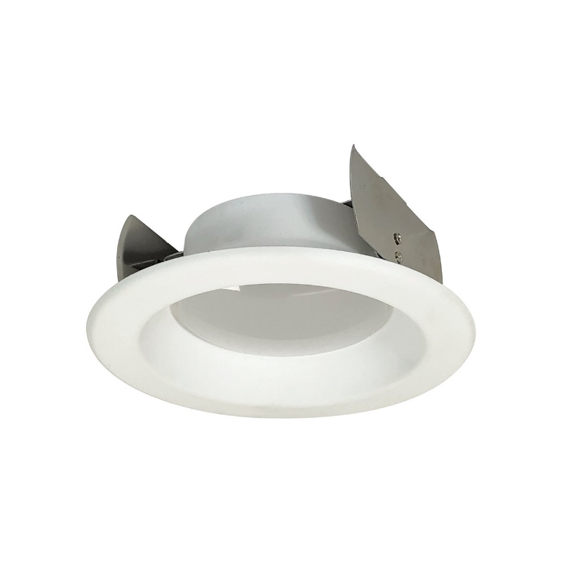 Nora NOXAC-431 4" AC Onyx 10.5W LED Round Retrofit Reflector, 700 Lumens, 120V, White Finish