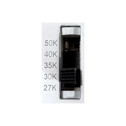 Nora NOXAC-4SWTW 4" AC Onyx 11W LED Square Wall Wash Retrofit, 5CCT Selectable, 120V, White Finish