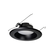 Nora NOXAC-5631TW 5"/6" AC Onyx 16.5W LED Round Retrofit Reflector, 5CCT Selectable, 120V - Black