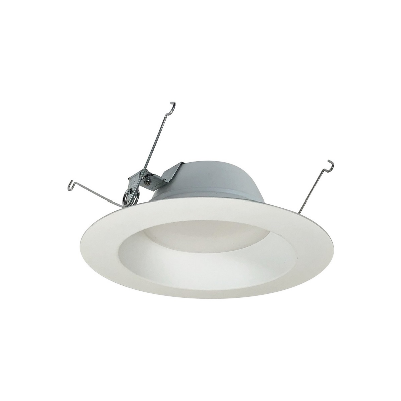 Nora NOXAC-5631 5"/6" AC Onyx 15.5W LED Round Retrofit Reflector, 1150 Lumens, 120V, White Finish