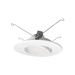 Nora NOXAC-56RGTW 5"/6" AC Onyx 14.5W LED Round Adjustable Retrofit, 5CCT Selectable, 120V, White Finish