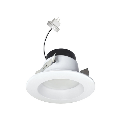 Nora NOXLV-4R1TW 4" Onyx 11W LED Round Retrofit Reflector, 5CCT Selectable, 12V, White Finish